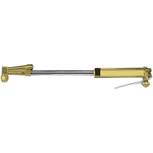 Straight Cutting Torch, Harris Style, 21" L, 90° Head Angle Trail Hammer and Bolt