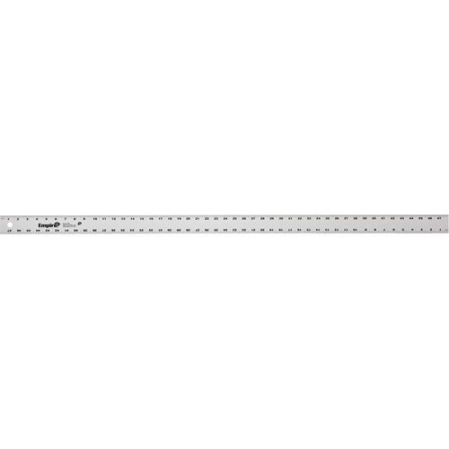 R&egrave;gle &agrave; tracer robuste, 48" lo, Aluminium, Graduations de 1" Trail Hammer and Bolt