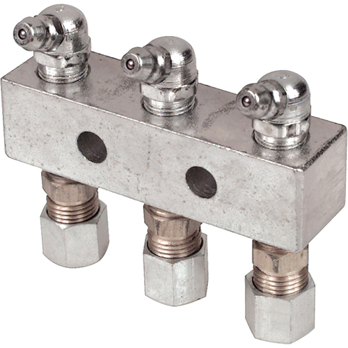 Bloc de boutisse long de 2-3/4", Filetage de 1/8" Trail Hammer and Bolt