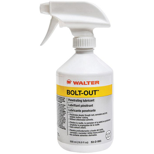 Bolt-Out Penetrating Oil, Trigger Bottle, 500 ml Trail Hammer and Bolt