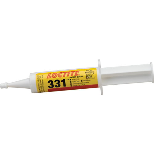 Adh&eacute;sif pour aimant 331, 50 g, Seringue Trail Hammer and Bolt