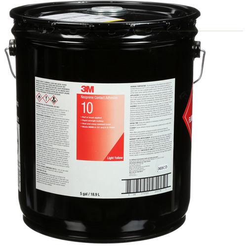 Colle contact Ten Bond, Seau, 5 gal., Jaune Trail Hammer and Bolt