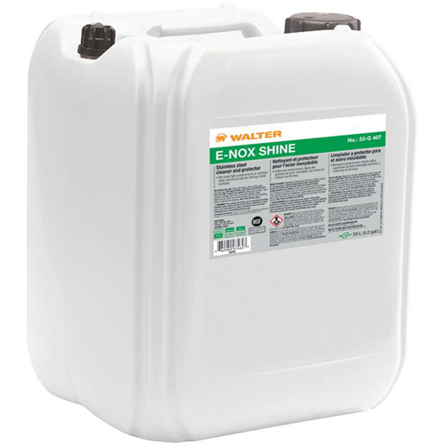 Nettoyant et protecteur de surface en acier inoxydable E-Nox Shine, 20 L, Seau Trail Hammer and Bolt