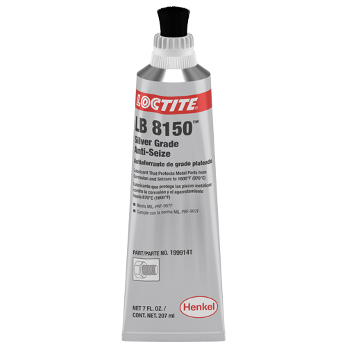 Antigrippant qualit&eacute; argent, Tube, Temp. max. de 1600°F (871°C) Trail Hammer and Bolt