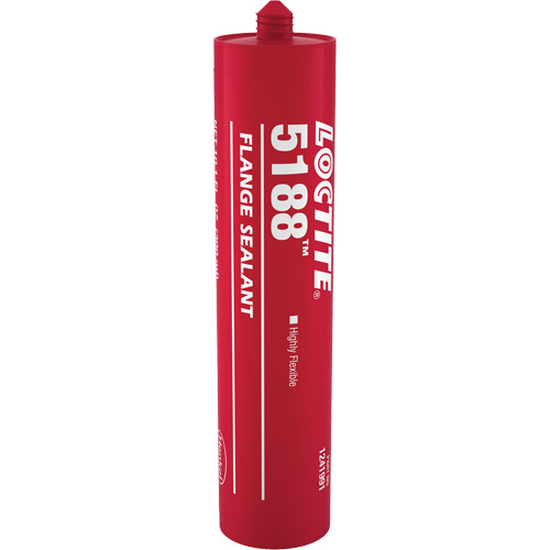 5188 Flange Sealant, Cartridge, Red Trail Hammer and Bolt