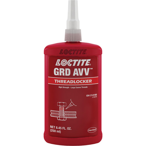 Compos&eacute; de blocage de calibre lettre AVV, Rouge, &eacute;lev&eacute;, 250 ml, Bouteille Trail Hammer and Bolt