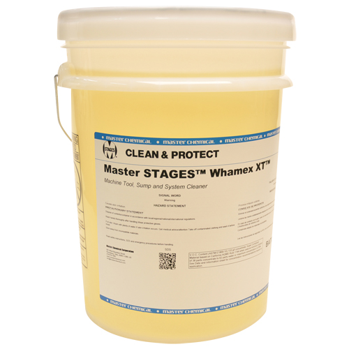STAGES Whamex XT Machine Tool Sump & System Cleaner, 5 gal., Pail Trail Hammer and Bolt