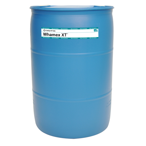 STAGES Whamex XT Machine Tool Sump & System Cleaner, 54 Gal., Drum Trail Hammer and Bolt