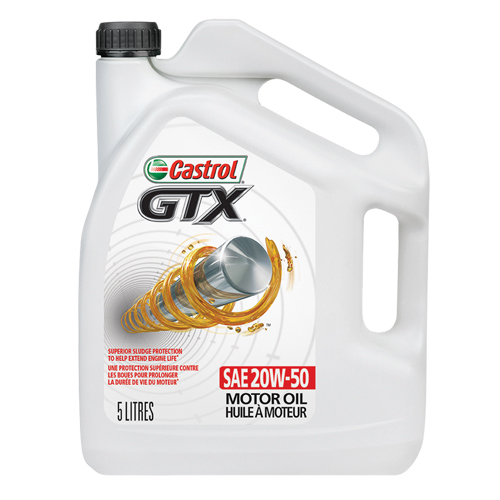 GTX&reg; 10W50 Motor Oil, 5 L, Jug Trail Hammer and Bolt