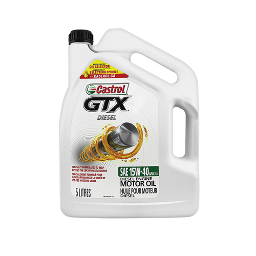 GTX&reg; DIESEL 15W40 Motor Oil, 5 L, Jug Trail Hammer and Bolt