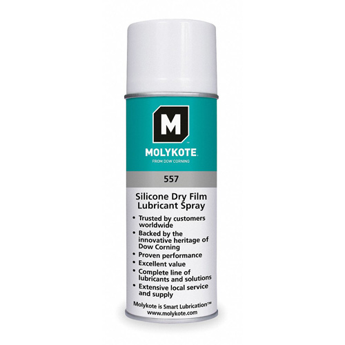 Molykote 557 Silicone Dry Film Lubricant, Aerosol Can Trail Hammer and Bolt