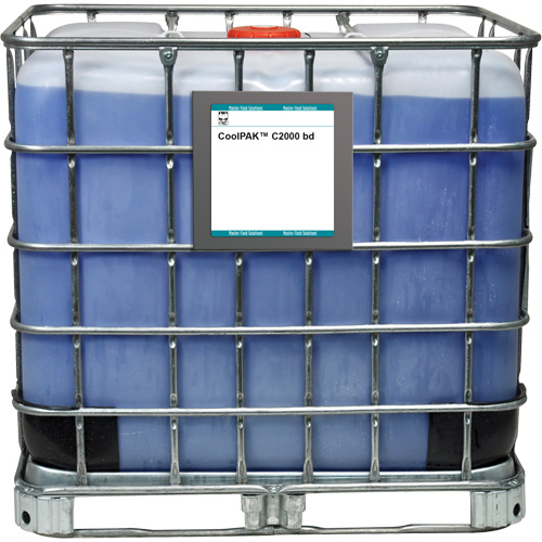 CoolPAK Synthetic Metalworking Fluid, IBC Tote Trail Hammer and Bolt