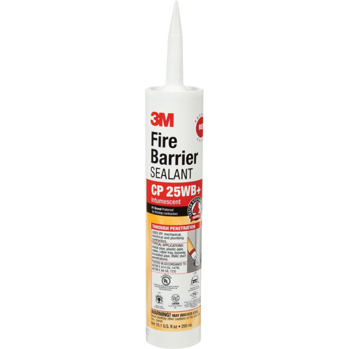 Scellant ignifuge CP, 298 ml, Cartouche, Rouge Trail Hammer and Bolt
