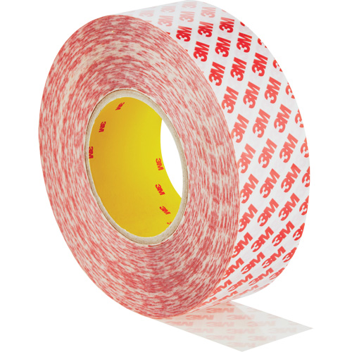 Ruban adh&eacute;sif double face, Polyester, 50 mm (1,96") la x 50 m (164') lo, 8 mils &eacute;pais Trail Hammer and Bolt