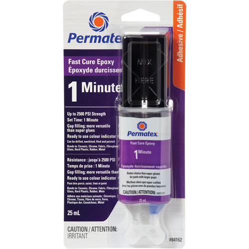 Gel Epoxy, 25 ml, Syringe, Two-Part, Clear Trail Hammer and Bolt