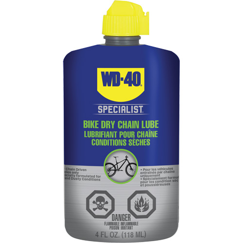Bike Dry Chain Lubricant, Bottle Trail Hammer and Bolt