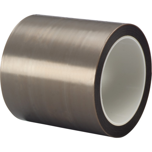 PTFE Skived Film Tape, PTFE, 76 mm (3") W x 33 m (108') L, 3.8 mils Thick Trail Hammer and Bolt