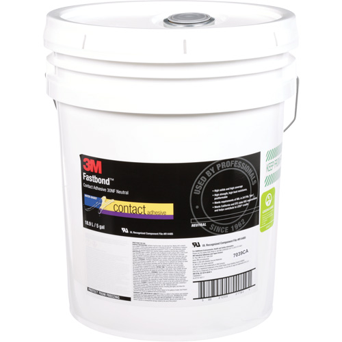 Contact Adhesive, Drum, 5 gal. Trail Hammer and Bolt