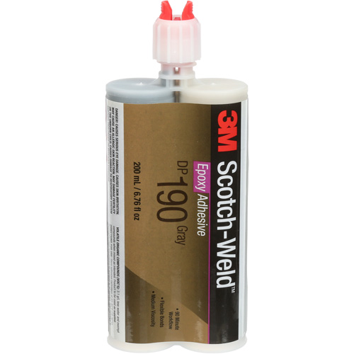 Scotch-Weld Adhesive, 200 ml, Cartridge, Two-Part, Grey Trail Hammer and Bolt