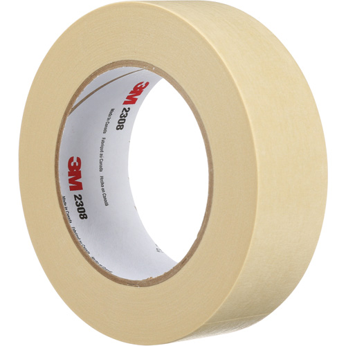 Masking Tape, 36 mm (1-1/2") x 55 m (180'), Beige Trail Hammer and Bolt