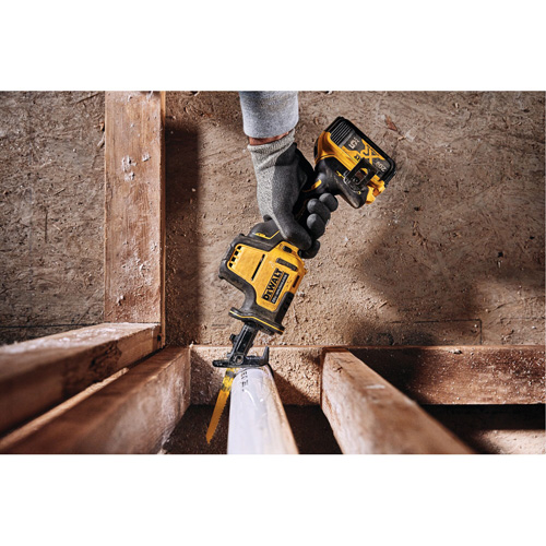 Atomic Cordless One-Handed Reciprocating Saw (Tool Only), 20 V, Lithium-Ion Battery, 2800 SPM Trail Hammer and Bolt