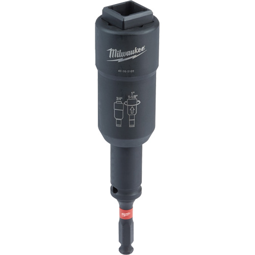Douille utilitaire de distribution 3 en 1 pour monteur de ligne Shockwave, &agrave; cliquer, Entraînement 1/2" carr&eacute; Trail Hammer and Bolt