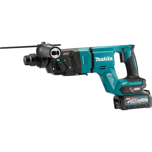 XGT Rotary Hammer with Brushless Motor, 40 V, 1-1/8", 2 ft-lbs, 0-980 RPM Trail Hammer and Bolt
