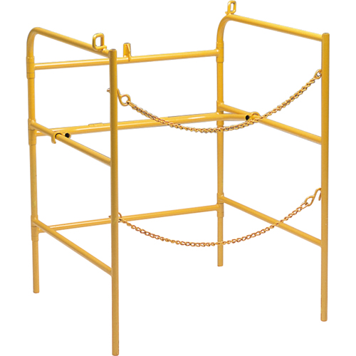 ALLEGRO INDUSTRIES Manhole Guard Rails, Steel Trail Hammer and Bolt