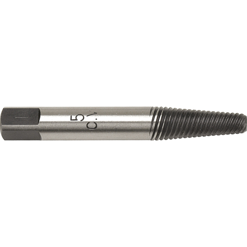 Screw Extractor, #1, For Screw Size 3/16" - 1/4" Trail Hammer and Bolt
