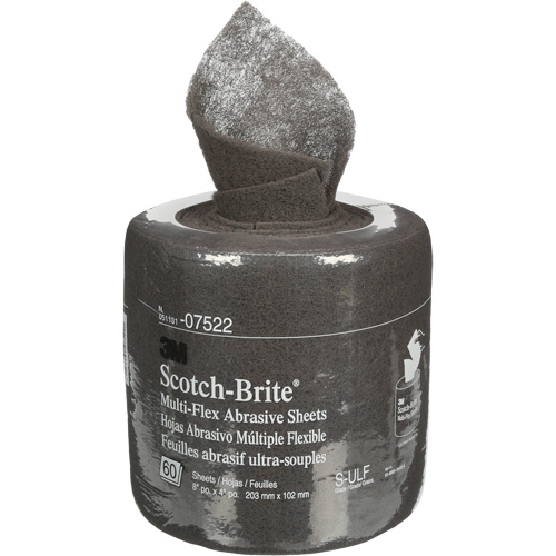 Scotch-Brite Sheet Rolls, Silicon Carbide, 8", Ultra Fine Grit Trail Hammer and Bolt