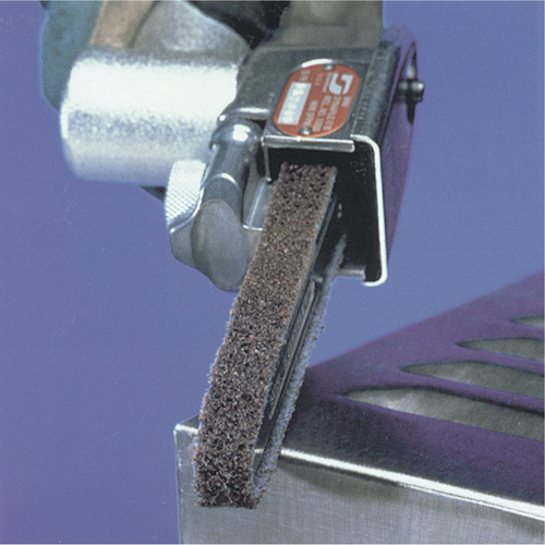 Scotch-Brite Surface Conditioning File Belts Trail Hammer and Bolt