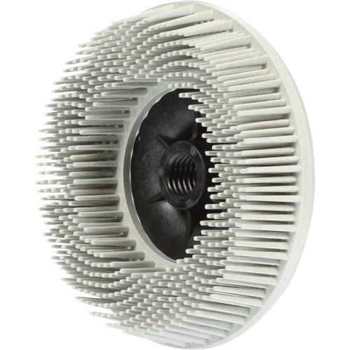 Disques radiaux bristle pour meuleuses angulaires Scotch-Brite, C&eacute;ramique, Grain 120, 4-1/2" dia. Trail Hammer and Bolt