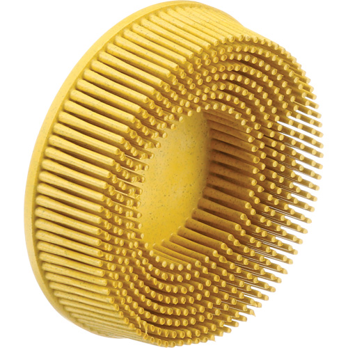 Scotch-Brite Roloc Bristle Discs, 80 Grit, 3" Dia. Trail Hammer and Bolt