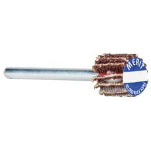 Grind-O-Flex Micro-Mini Flap Wheel, Aluminum Oxide, 320 Grit, 5/8" x 3/4" x 1/8" Trail Hammer and Bolt