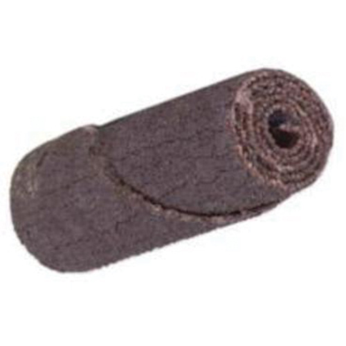 Rouleau de papier abrasif ALO, 60 Grain, 5/8" dia., Oxyde d'aluminium, 2" lo, 1/8" Dimension de l'arbre Trail Hammer and Bolt