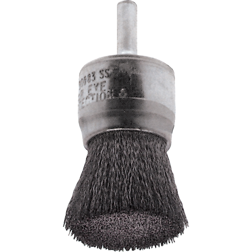 Brosses mont&eacute;es &agrave; fils cr&ecirc;p&eacute;s, 1/2", Fils 0,0104", Tige 1/4" Trail Hammer and Bolt