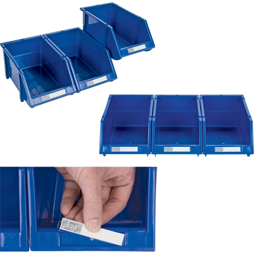 Stack & Hang Bin, 7-7/8" W x 7" H x 17-11/16" D, Red Trail Hammer and Bolt