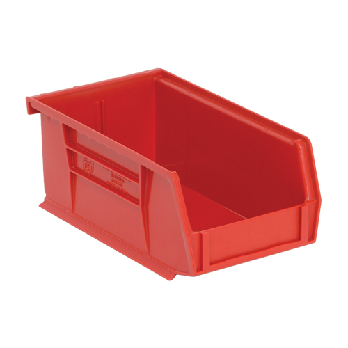 Bacs ultra empilable & suspendable, 4-1/8" la, 3" h x 7-3/8" p, Rouge Trail Hammer and Bolt