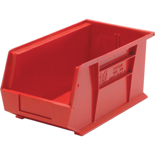 Bacs ultra empilable & suspendable, 8-1/4" la, 7" h x 14-3/4" p, Rouge Trail Hammer and Bolt
