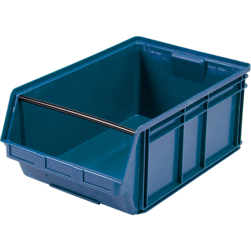 Contenants g&eacute;ants empilables, 18,375" la x 29" p x 11,875" h, Bleu Trail Hammer and Bolt