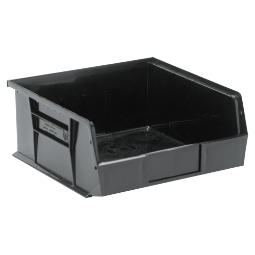 Ultra Stack & Hang Bin, 11" W x 5" H x 10-7/8" D, Black Trail Hammer and Bolt