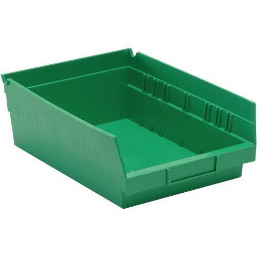 Bacs pour tablette, 8-3/8" la x 4" H x 11-5/8" p, Vert, Capacit&eacute; 30 lb Trail Hammer and Bolt
