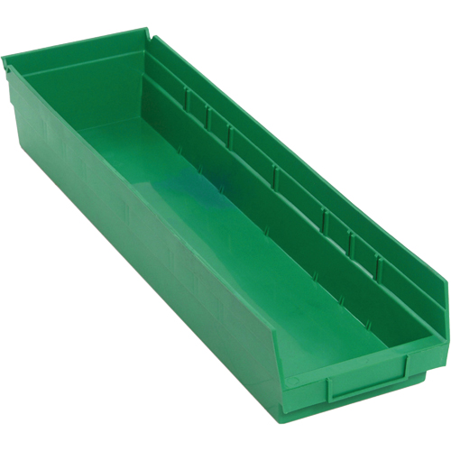 Bacs pour tablette, 6-5/8" la x 4" H x 23-5/8" p, Vert, Capacit&eacute; 50 lb Trail Hammer and Bolt