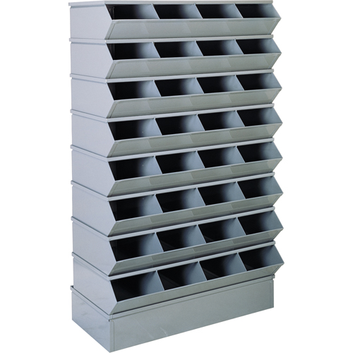 Syst&egrave;mes sectionnels &agrave; assembler, Cap. 5000 lb, 37" la x 13" p x 48" h, Bleu Trail Hammer and Bolt