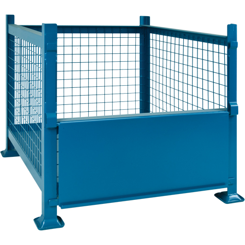 Contenants de vrac empilables, 34,5" la x 40,5" p x 30" h, Capacit&eacute; de 3000 lb Trail Hammer and Bolt
