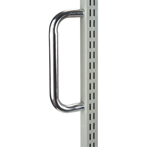 Mobile Tilt Bin Rack - Cart Only, Double-sided, 26-1/4" W x 22" D x 57-1/2" H Trail Hammer and Bolt