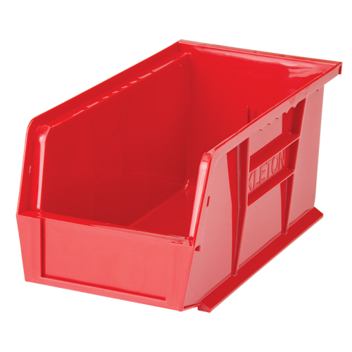 Stack & Hang Bin, 5-1/2" W x 5" H x 10-7/8" D, Red Trail Hammer and Bolt
