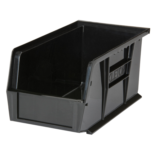 Stack & Hang Bin, 5-1/2" W x 5" H x 10-7/8" D, Black Trail Hammer and Bolt