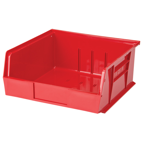 Bac empilable & &agrave; suspendre, 11" la, 5" h x 10-7/8" p, Rouge Trail Hammer and Bolt