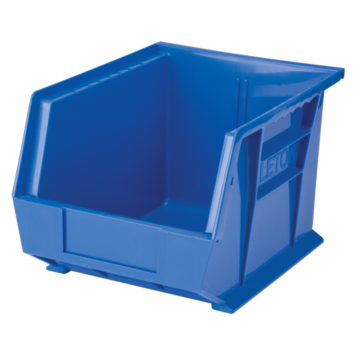 Bac empilable & &agrave; suspendre, 8-1/4" la, 7" h x 10-3/4" p, Bleu Trail Hammer and Bolt